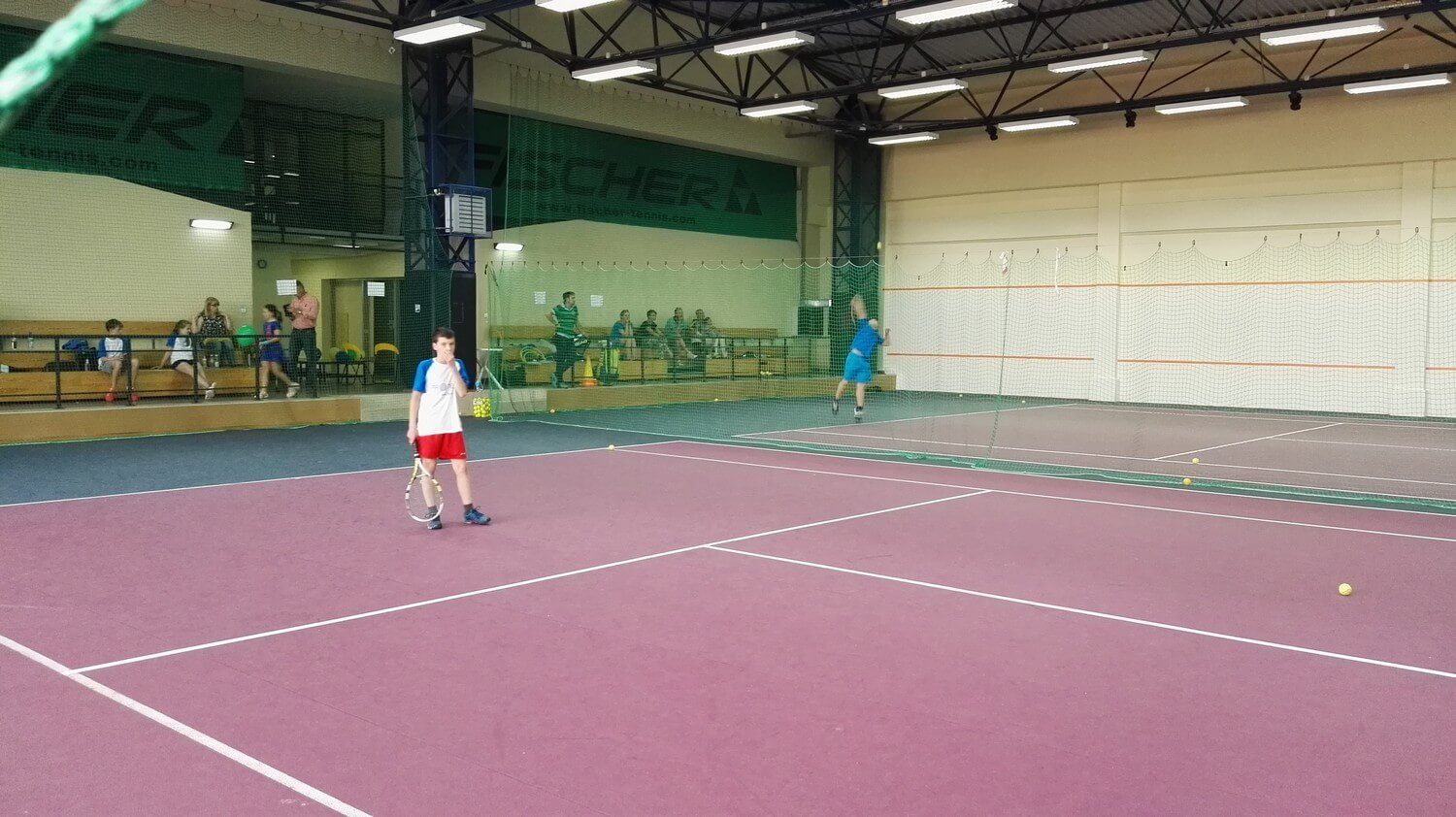 Trening w hali