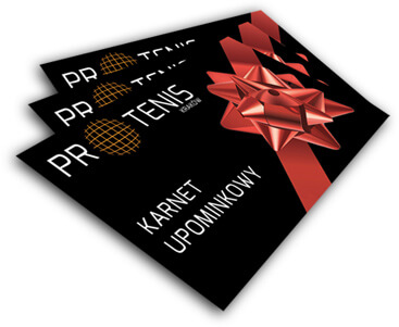 Karnet podarunkowy Protenis Kraków